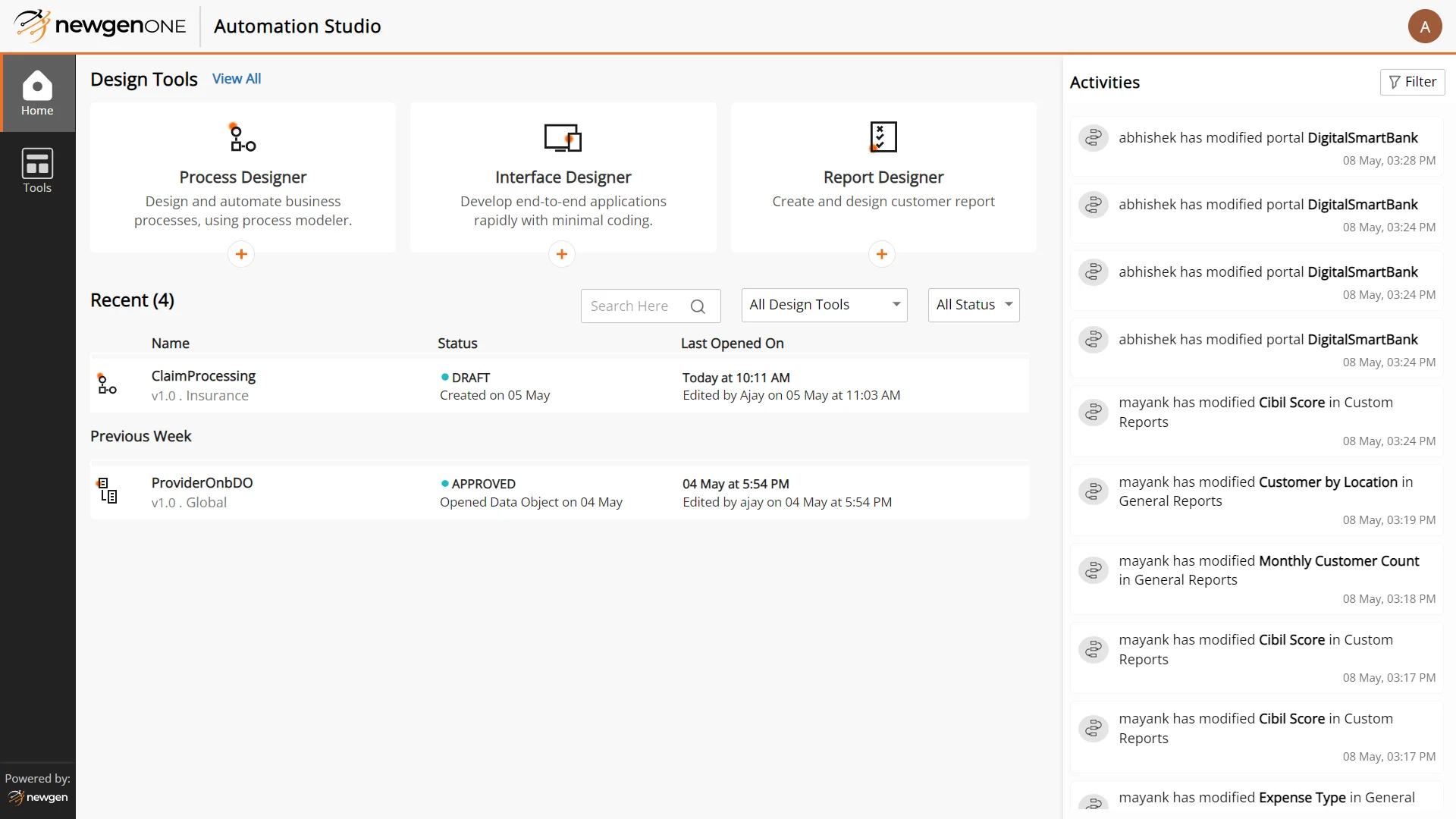 NewgenONE Digital Transformation Platform NewgenONE Digital Transformation Platform